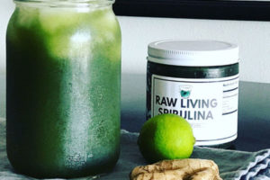 Supercharge your green juice with Raw Living Spirulina