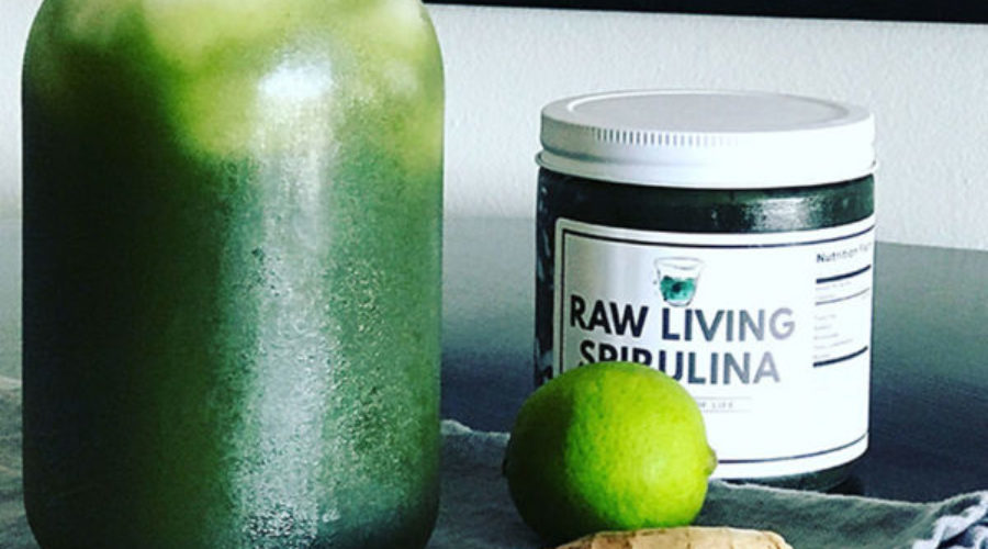 Supercharge your green juice with Raw Living Spirulina