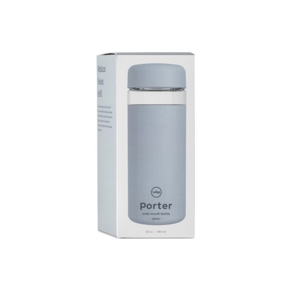 Porter Wide Mouth Glass Spirulina Bottle