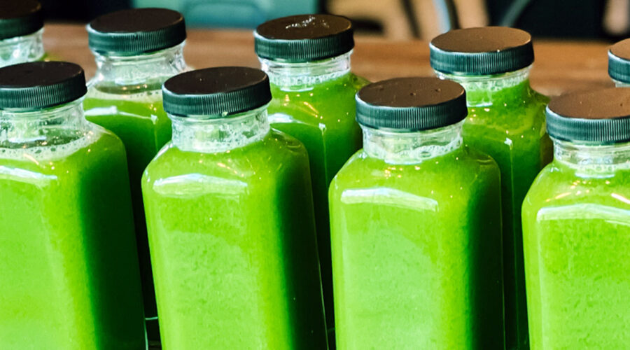 Raw Living Spirulina Green Juice Superpower