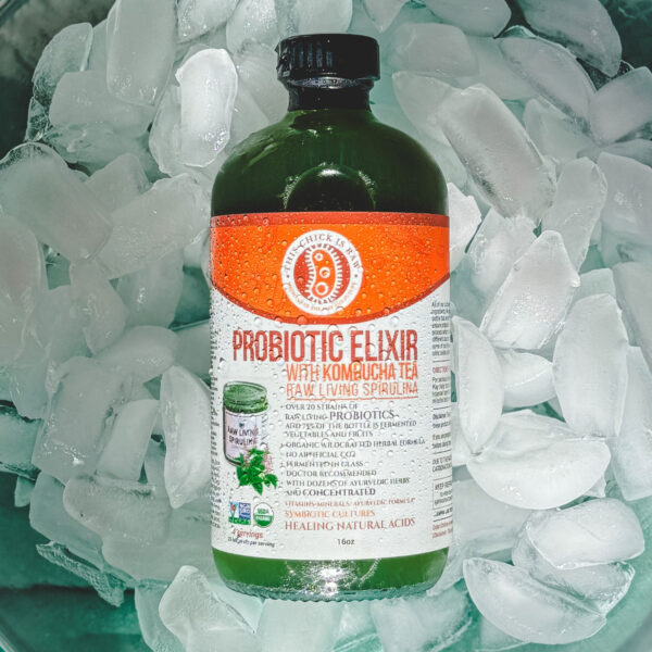 Raw Living Spirulina Ayurvedic Probiotic Medicinal Elixir – Free Fedex 2nd Day Shipping